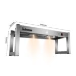 Infernus 90cm single layer heated gantry, dimensions