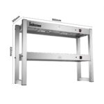 Infernus 90cm two layer heated gantry, dimensions