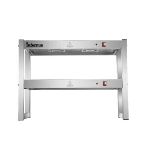 Infernus 90cm two layer heated gantry, front view