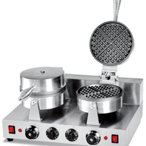 Infernus INF-WB2 twin commercial waffle baker