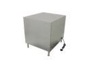 Infernus two drawer warming cabinet, rear view with plug