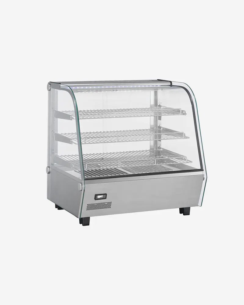 Infernus 120 litre curved glass heated display cabinet Infernus 120 litre curved glass heated display cabinet