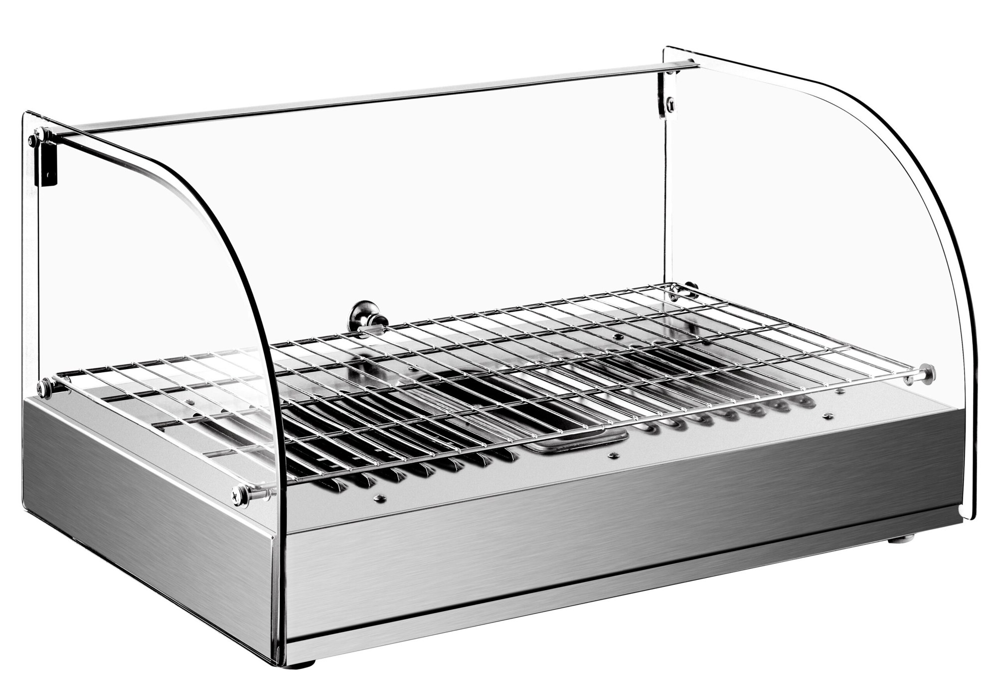 Infernus 25L curved glass countertop heated display Infernus 25L curved glass countertop heated display