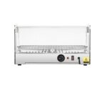 Infernus 25L curved glass countertop heated display, server side