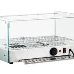 Infernus 35L square glass countertop heated display