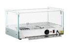 Infernus 35L square glass countertop heated display