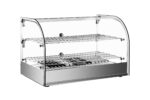 Infernus 45L curved glass countertop heated display