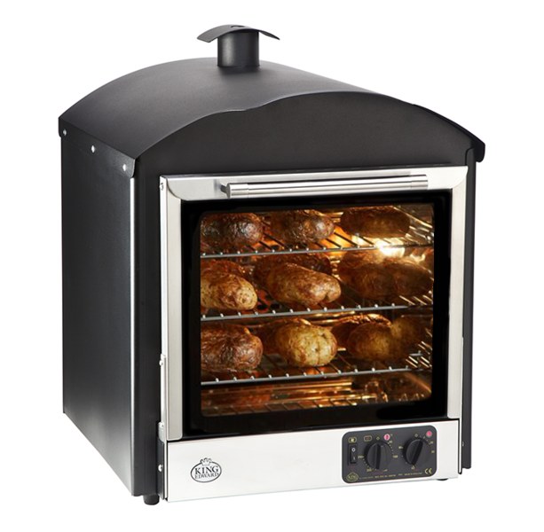 King Edward Bake King Solo Countertop Potato Oven in black King Edward Bake King Solo Countertop Potato Oven in black