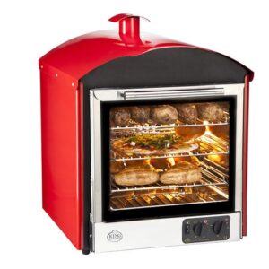 King Edward Bake King Solo Countertop Potato Oven in red