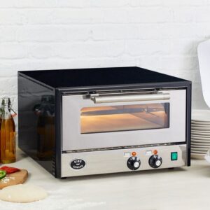 King Edward Colore Electric Pizza Oven in black