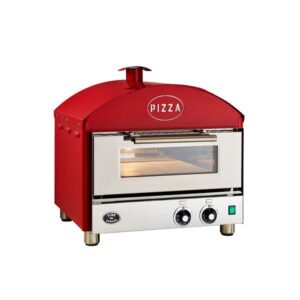 King Edward Pizza King PK1 Electric Pizza Oven in red