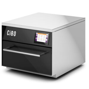 Lincat CiBO fast oven – black glass front – view 2