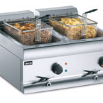 Lincat Silverlink 600 DF66 Electric Counter-top Twin Tank Fryer