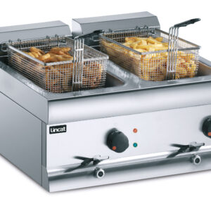 Lincat Silverlink 600 DF66 Electric Counter-top Twin Tank Fryer