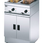 Lincat Silverlink 600 J18 Electric Free-standing Twin Tank Fryer