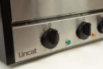 Lincat Lynx 400 pizza oven timer and top and base controls