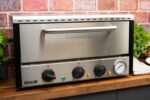 Lincat Lynx 400 pizza oven on a café counter