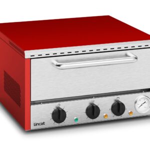 Lincat Lynx 400 Electric Pizza Oven in red