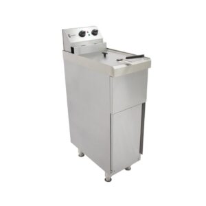 Parry NPSPF freestanding electric fryer, angled view