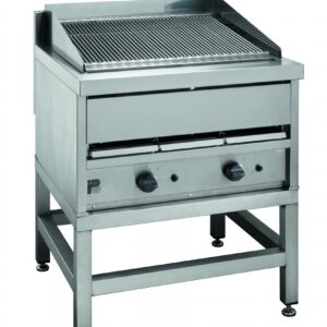 Parry UGC8P LPG chargrill front view with V grids